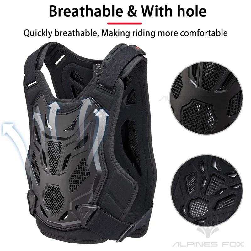 Professional Motorcycle Armor Vest Motorcycle Jacket Motocross Off-Road Racing Vest Dirt Bike Protective Gear Chest Protector