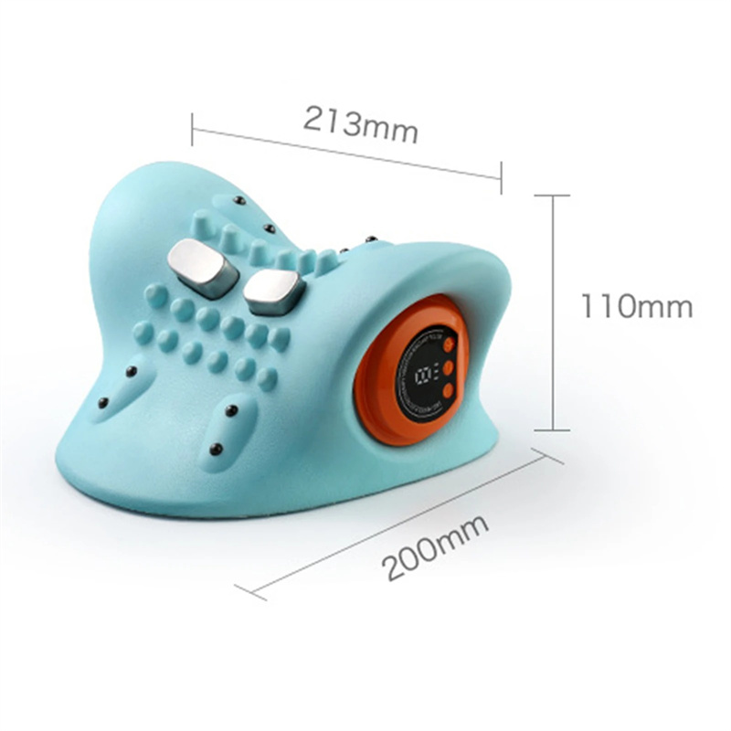 Neck Shoulder Massager Deep Tissue Shiatsu Back Massager With Heat For Pain Relief Cervical Spine Stretch Muscles Massage Pillow