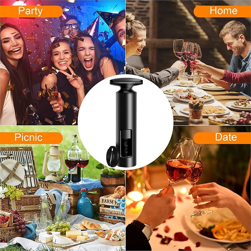 Creative Wine Opener Manual Bottle Opener Corkscrew Sparkling Wine Kitchen Tool Corks Openers Useful Kitchen Accessories