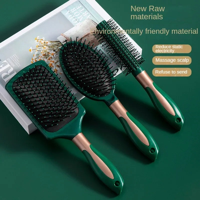 3PCS Detangle Hairbrush Air Cushion Comb Women Scalp Massage Comb Hair Brush Home Salon DIY Hairdressing Tool Barber Accessories