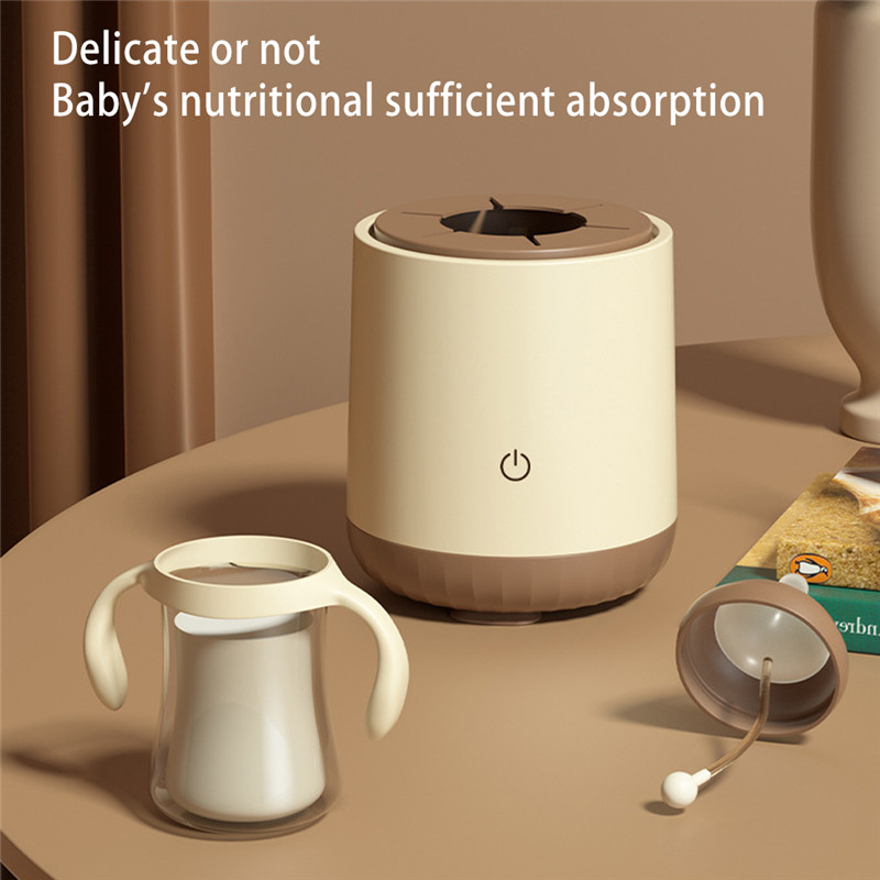 Baby Bottle Shaker Automatic Convenient USB Charging Electric Milk Powder Blender Feeding Portable Shaking Machine Household