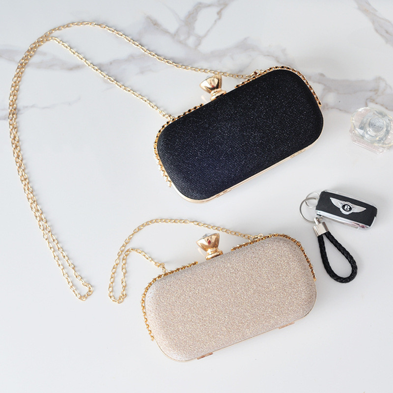 Fashion Diamond Evening Clutch Bag For Women Luxury Glitter Sequins Rhinestone Clutches Handbag Lady Chain Shoulder Bag Purse