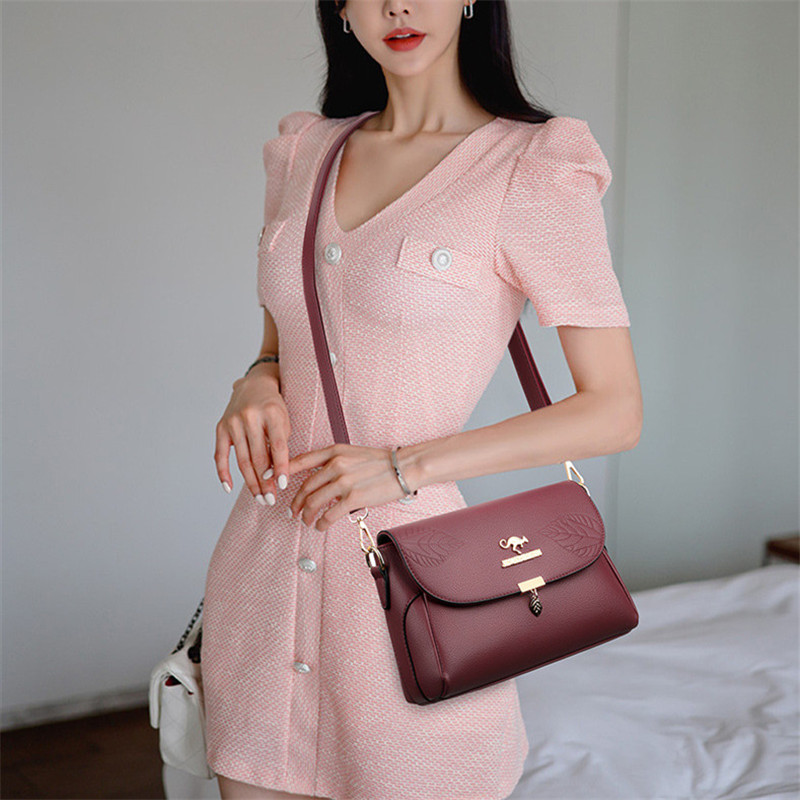 Women Shoulder Crossbody Bag PU Leather Small Flap Messenger Bag for Ladies Sling Bag Phone Wallet Handbags Bolsa Tote Bags