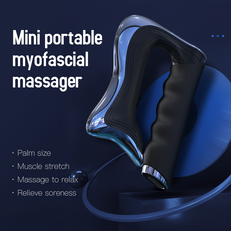 3 Levels Electric Guasha Scraper EMS Muscle Therapy Massager IASTM Massage Tool Adjustable Speed Deep Muscle Fascia Massager