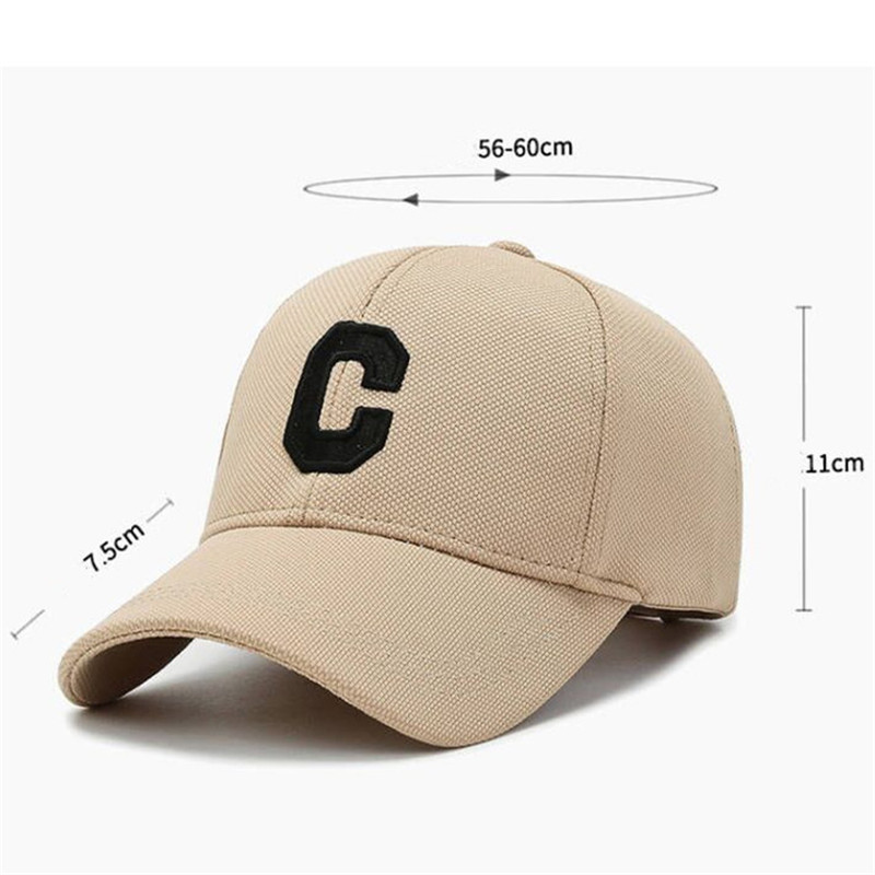 New Fashion Summer Baseball Cap Women Men Embroidery Letter Caps Cotton Snapback Sun Hats Unisex Solid Color Visor Hat