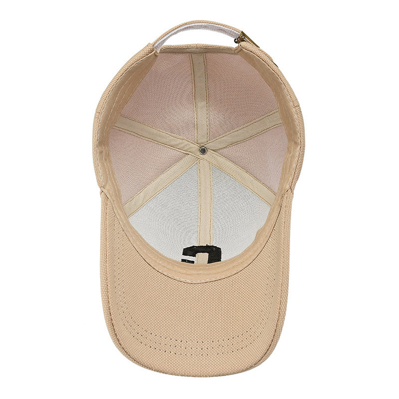 New Fashion Summer Baseball Cap Women Men Embroidery Letter Caps Cotton Snapback Sun Hats Unisex Solid Color Visor Hat