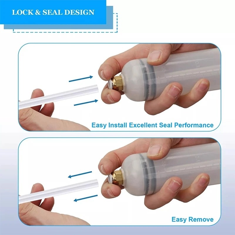 500CC Car Oil Extractor Pump Liquid Fluid Extraction Filling Syringe Transfer Hand Oil Change Evacuator Pump Automotive Tools