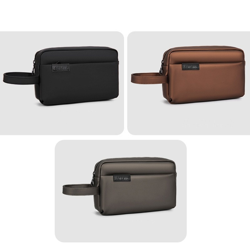 Pu Leather Waterproof Ultra Light Multi Pocket Clutch Bag Large Capacity Handbag Purse Business Envelope Bag Money Card Wallet