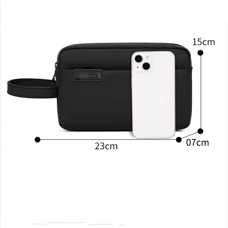 Pu Leather Waterproof Ultra Light Multi Pocket Clutch Bag Large Capacity Handbag Purse Business Envelope Bag Money Card Wallet