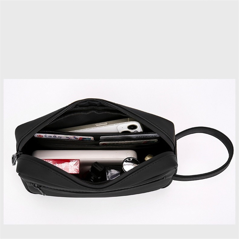Pu Leather Waterproof Ultra Light Multi Pocket Clutch Bag Large Capacity Handbag Purse Business Envelope Bag Money Card Wallet