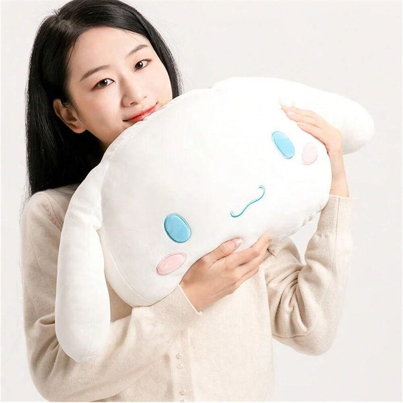 Sanrio Cute Cartoon Kuromi Cinnamoroll Elastic Soft Pillow Cushion Home Dormitory Bedroom Sofa Throw Pillow Plush Toy Gifts
