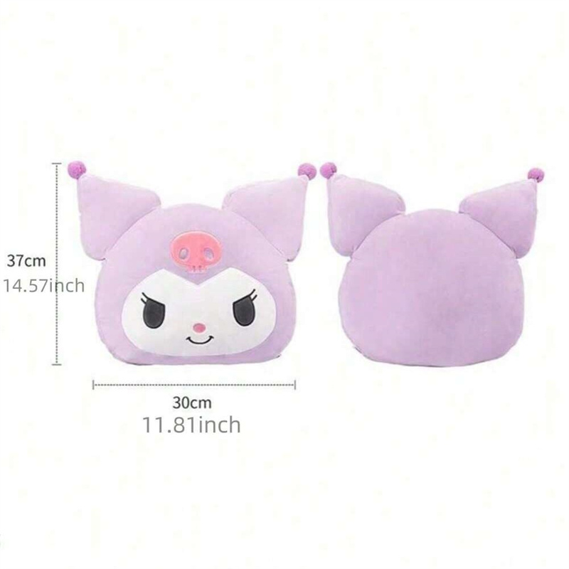 Sanrio Cute Cartoon Kuromi Cinnamoroll Elastic Soft Pillow Cushion Home Dormitory Bedroom Sofa Throw Pillow Plush Toy Gifts