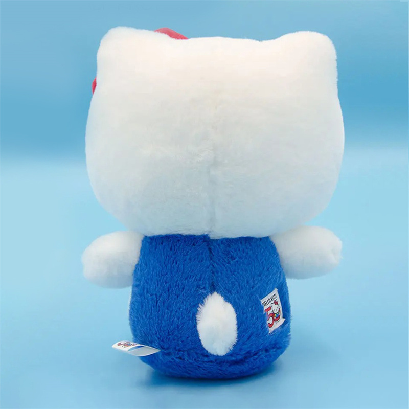 Sanrio Hello Kitty Plush Toy Pillow Cute Anime Stuffed Doll Plushies Companion Toy Home Sofa Decoration Christmas Birthday Gift
