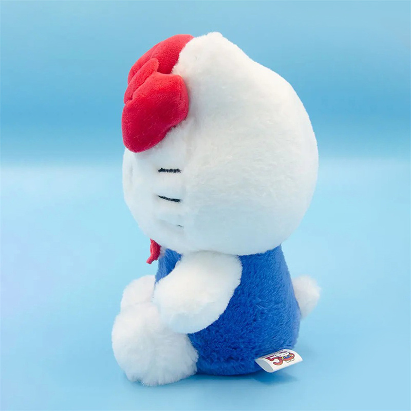 Sanrio Hello Kitty Plush Toy Pillow Cute Anime Stuffed Doll Plushies Companion Toy Home Sofa Decoration Christmas Birthday Gift