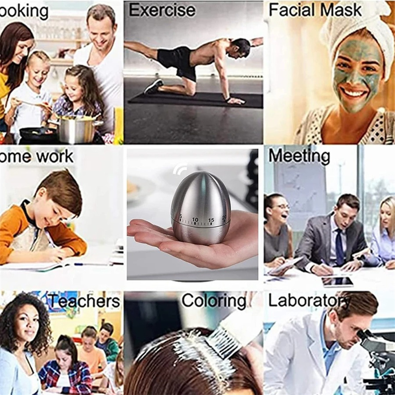 Mechanical Timer Kitchen Device Gadget Egg Boiling Timer Baking Cooking Countdown Temporizador Cocina Minuteur Cuisine
