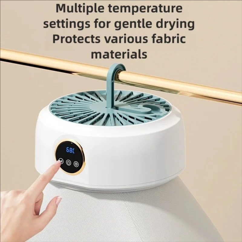 Foldable Electric Cloth Hanging Dryer Fast Heating Air Sterilize Mini Folding Dryer Machine Portable Compact Clothes Dryers