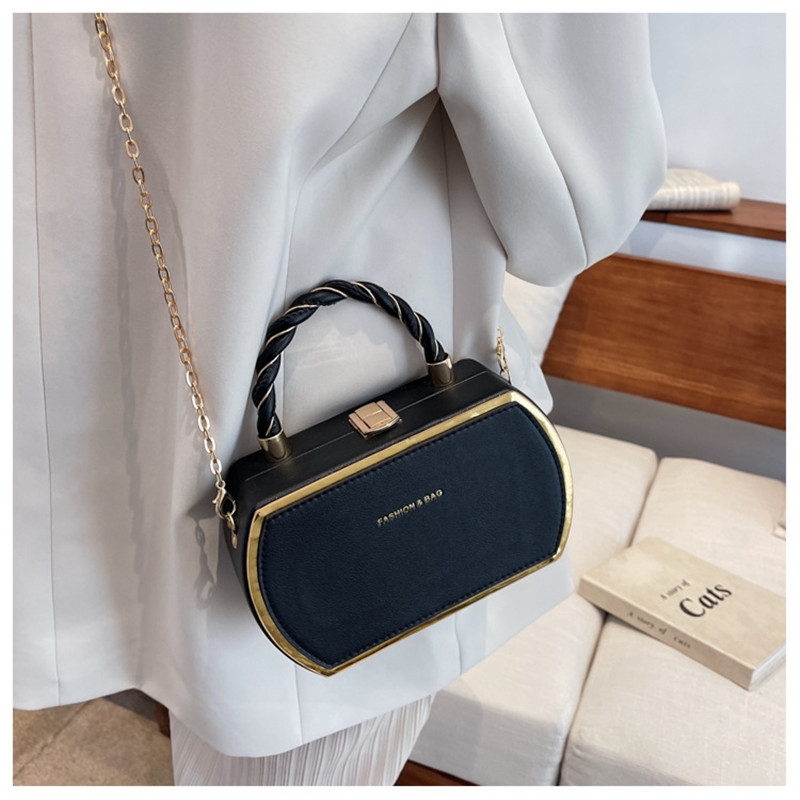 Luxury Designer Bags Women PU Leather Chain Crossbody Bags For Women Handbags Shoulder Bags Messenger Female Clutch Tote