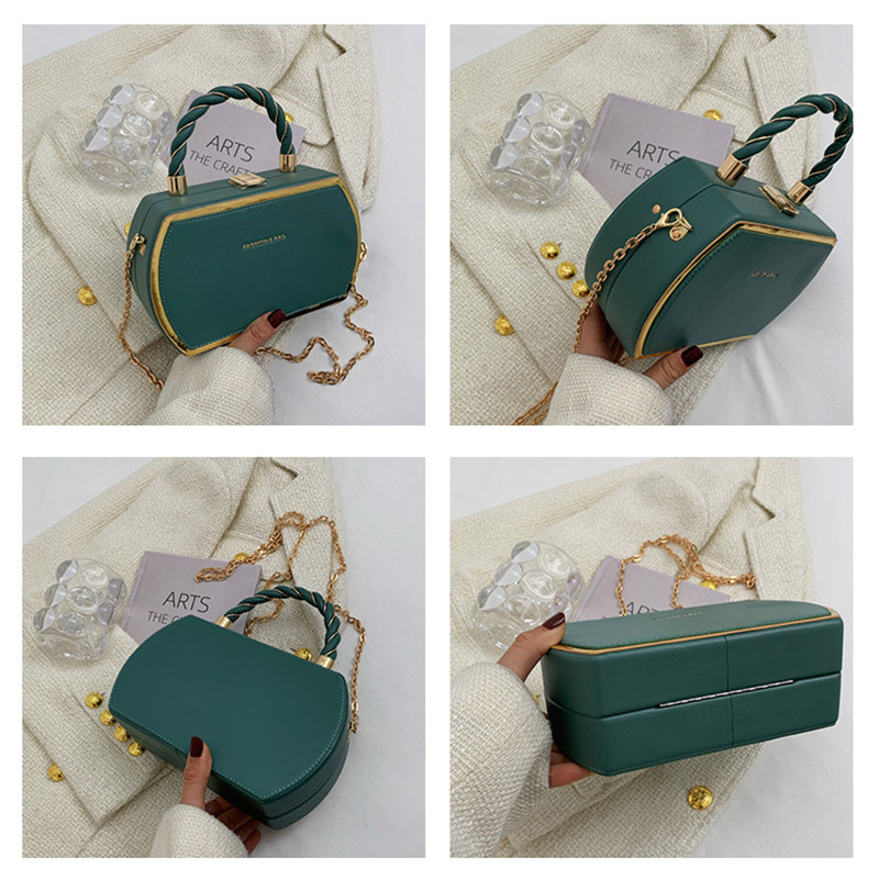 Luxury Designer Bags Women PU Leather Chain Crossbody Bags For Women Handbags Shoulder Bags Messenger Female Clutch Tote