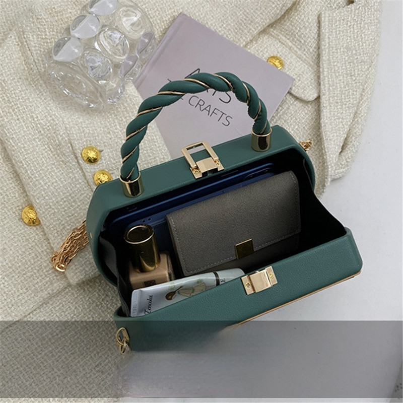 Luxury Designer Bags Women PU Leather Chain Crossbody Bags For Women Handbags Shoulder Bags Messenger Female Clutch Tote