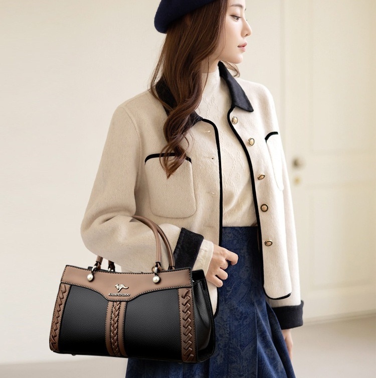 Ladies Fashion Handbag Shoulder Bag Purse Women Crossbody Leather Tote Bags Luxury Large Capacity Messenger Bag