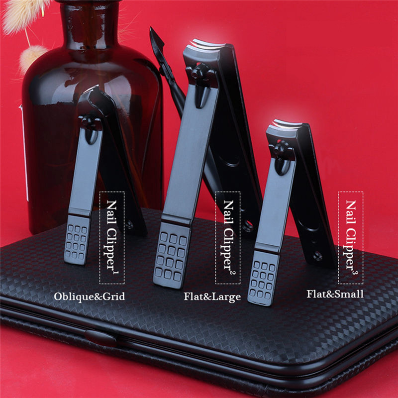 23pcs/set High Quality Manicure Set Nail Clippers Pedicure Scissors Stainless Steel Household Ear Spoon Nail Clippers Nail Tool