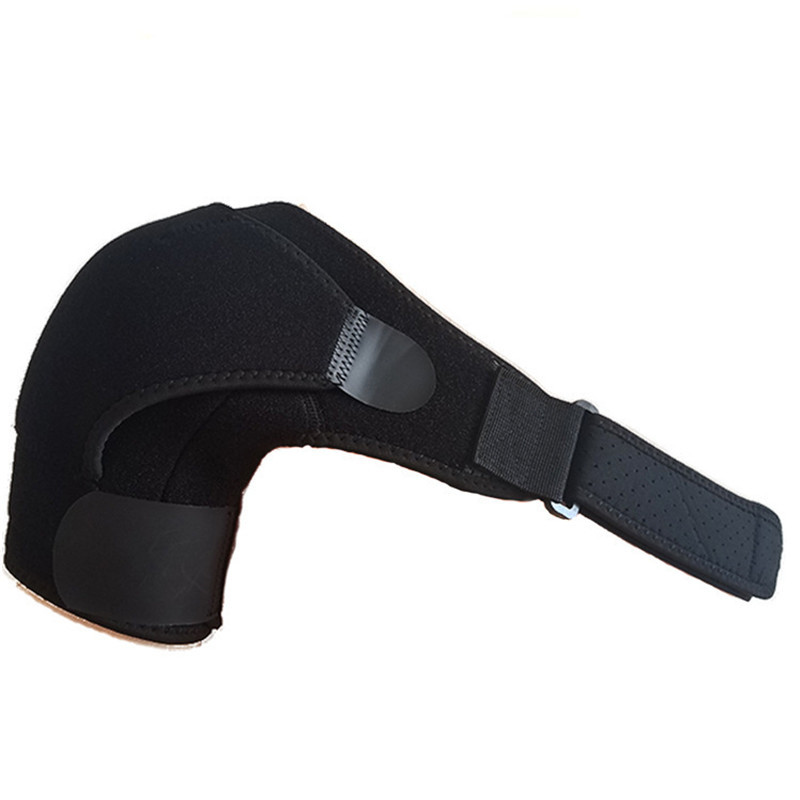Back Support Adjustable Bandage Protector Reinforced Functional Training Equipment Single Shoulder Strap Sport Injury Prevention
