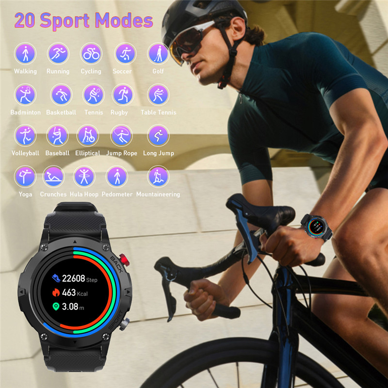 C21 Smartwatch Bluetooth Call Multi Sport Mode Heart Rate Sleep Monitoring Wrist Watches Waterproof Smart Watch for Men Women