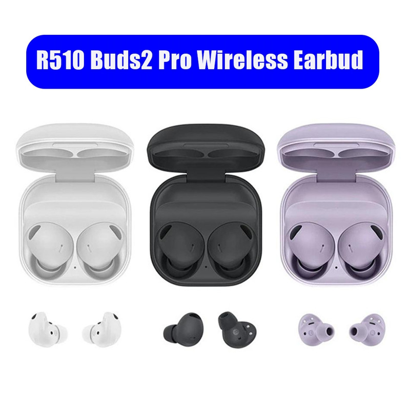 New R510 TWS Earbuds Bluetooth Headphone Buds 2 Pro Wireless Handsfree Headset with Microphone HiFi Stereo Gaming Sport Earphone