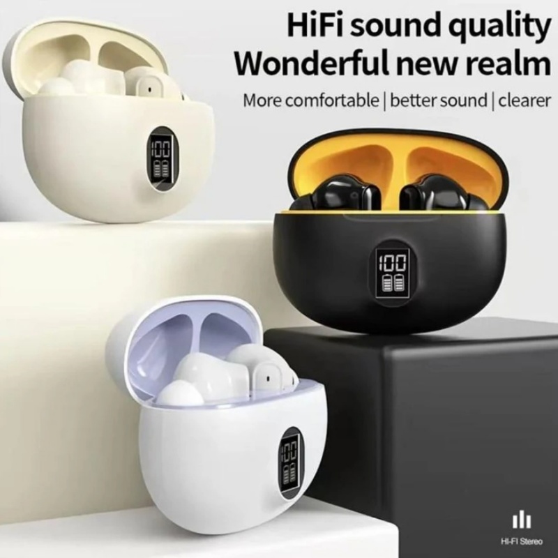 Bluetooth 5.4 TWS Earphone Touch Control Wireless Headphone LED Digital Display In Ear Stereo Headset Earbuds With Mic