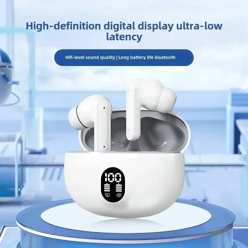 Bluetooth 5.4 TWS Earphone Touch Control Wireless Headphone LED Digital Display In Ear Stereo Headset Earbuds With Mic