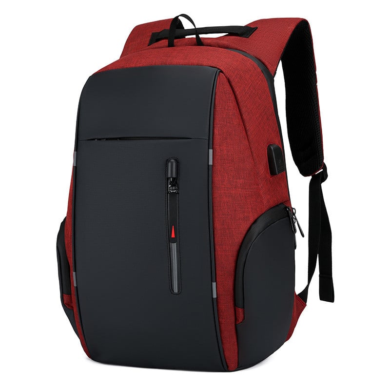 Men USB Charging Waterproof Laptop Backpack Casual Oxford Women Bags Male Business Bag 15.6 Inch Notebook Backpacks School Bag