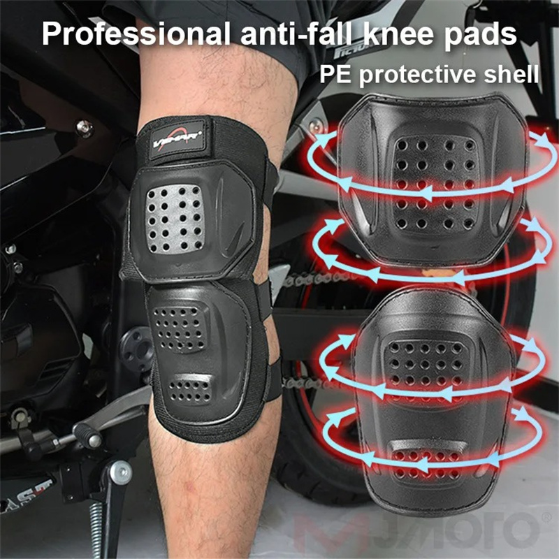 4pcs/set Sport Motocross Knee Protector Brace Protection Elbow Pad Kneepad Motorcycle Cycling Guard Protector Knee Guard