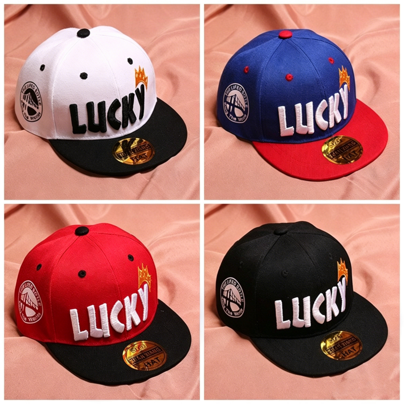 Kids Duck Tongue Hat Hip Hop Children Baseball Hats 3-10Year Boys Girls Letter Street Dance Peaked Cap Baby Outdoor Sun Visors