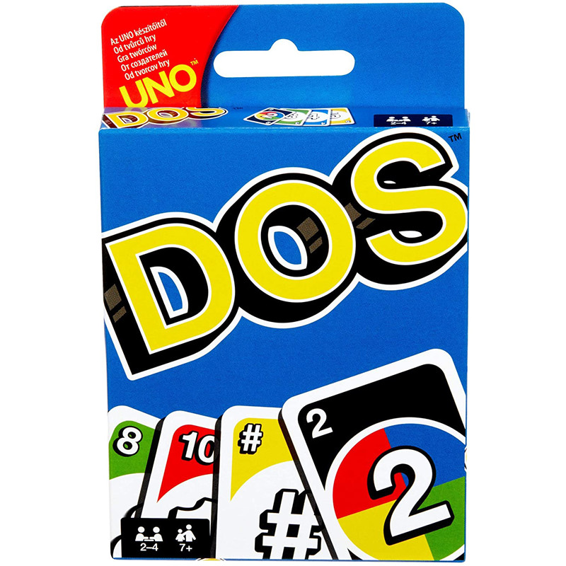 UNO-Wild Mattel Games Uno Family Card Game Genuine Party Creative Entertainment Board Game Cards Puzzle Game Funny Poker Gift