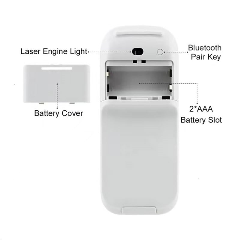 Mini Wireless Folding Bluetooth Mouse Foldable Arc Touch Mice Ergonomic Utra Thin Silent Gamer Mause For Microsoft Laptop PC