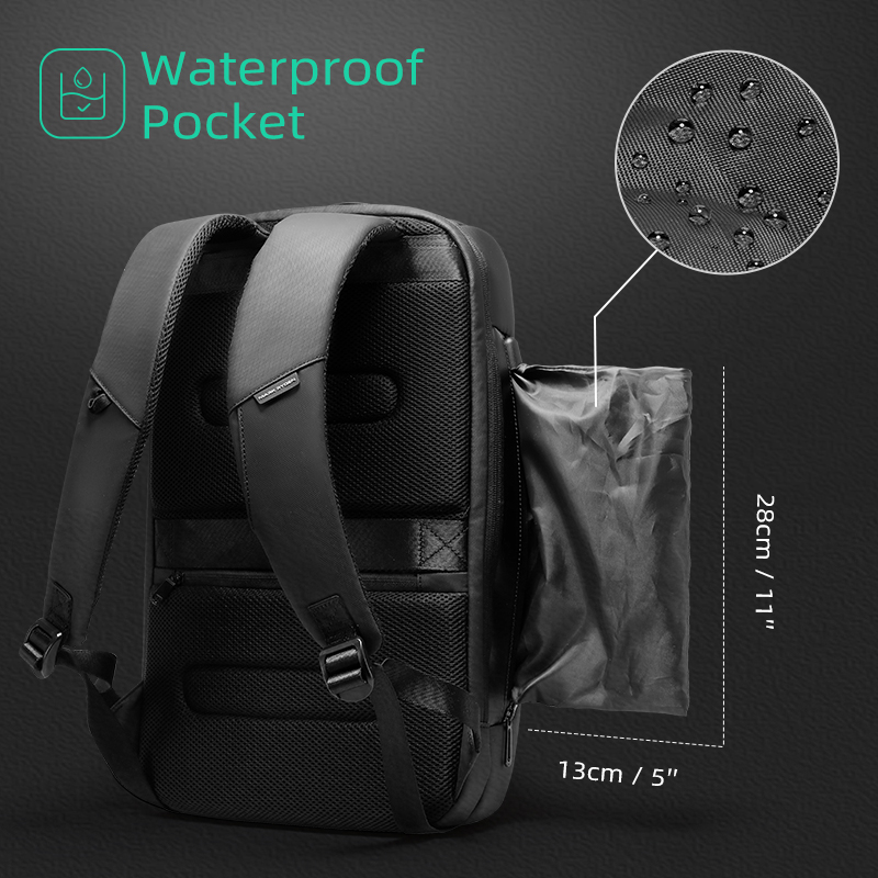 Men Business Backpack Anti Theft Bag Fashion Male Waterproof Backpack 15.6 inch Laptop Backpacks Pouch USB Charging Bags