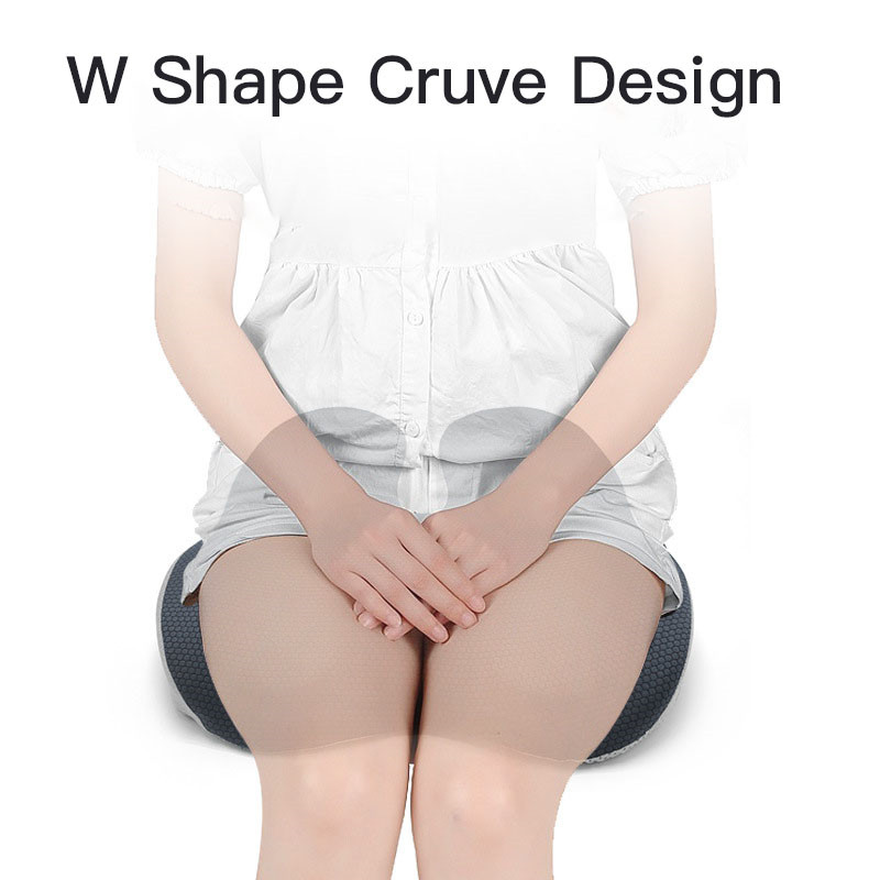 Memory Foam Chair Orthopedic Cushion Office Seat Pad Hemorrhoid Treat Car Seat Big Relief Pain Tailbone Coccyx Pillow Cushion
