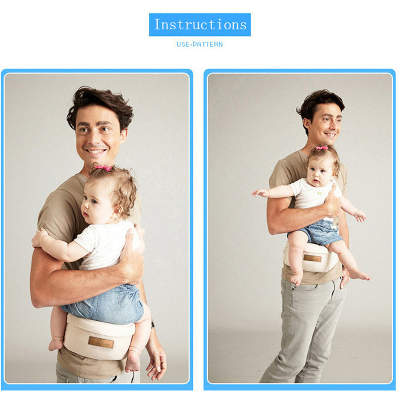Ergonomic Baby Carrier Infant Hip Seat Toddler Waist Seat Stool Carrier Baby Sling Hold Adjustable Newborn Waist Stool