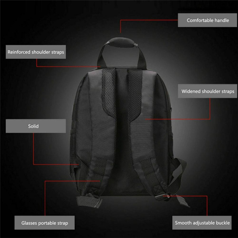 SLR Camera Backpack Multi-functional Shockproof Digital Camera Bag Outdoor Waterproof Camera Photo Bag Case for Nikon Canon DSLR