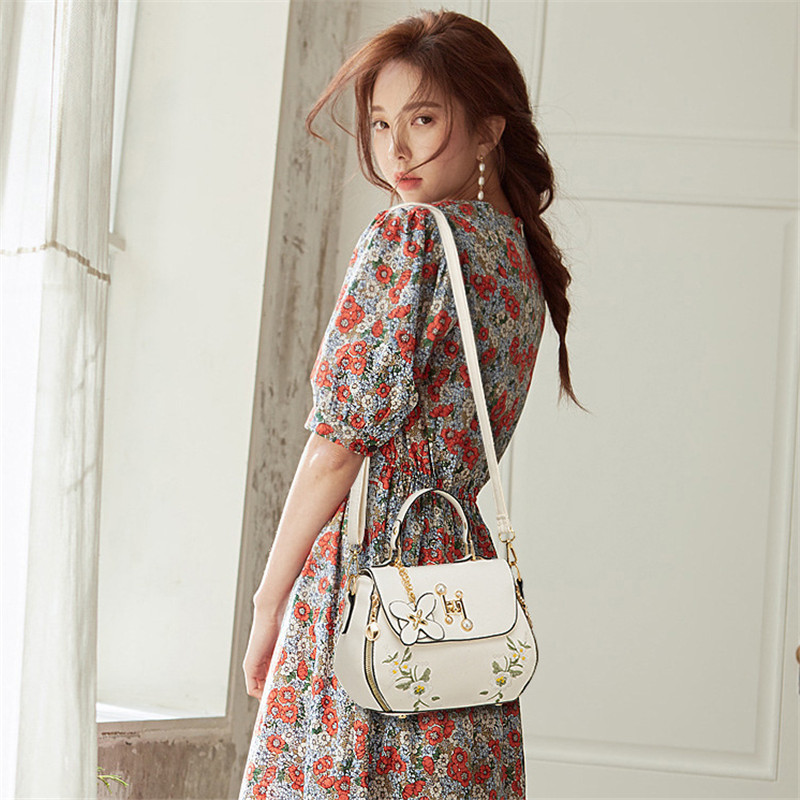 Women Handbag Fashion PU Leather Messenger Shoulder Bag Designer Luxury Crossbody Bag Women Top-handle Bags Ladies Tote Bag