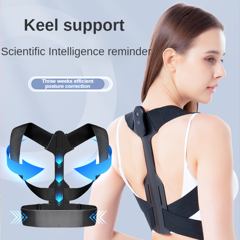 Smart Posture Corrector Adjustable Back Support Spine Hunchback Belt Medical Vibration Reminder Brace LCD Body Reshape Orthosis