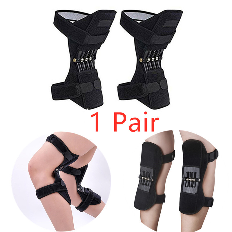 1 Pair Joint Support Knee Pads Breathable Climbing Pad Support Knee Pads Powerful Rebound Stabilizer Knee booster Knee Protector