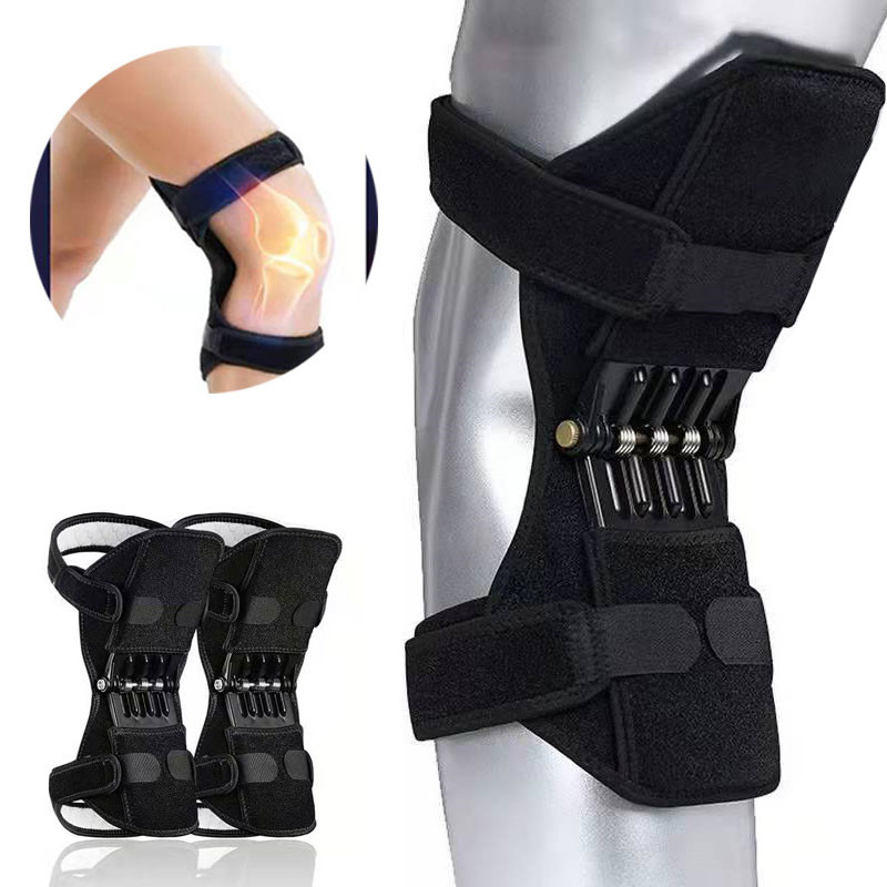 1 Pair Joint Support Knee Pads Breathable Climbing Pad Support Knee Pads Powerful Rebound Stabilizer Knee booster Knee Protector