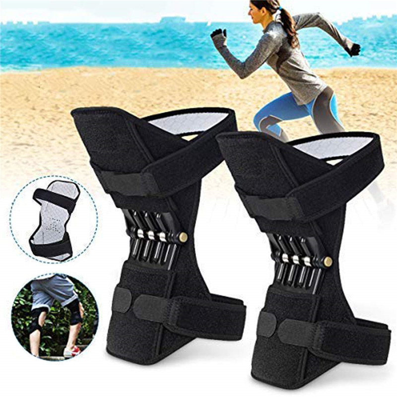 1 Pair Joint Support Knee Pads Breathable Climbing Pad Support Knee Pads Powerful Rebound Stabilizer Knee booster Knee Protector