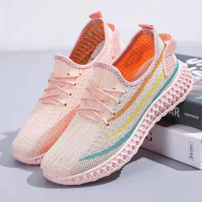Women's Shoes New Spring Walking Shoes for Women Summer Mesh Sports Running Shoe Breathable Lightweight Ladies Fabric Sneakers