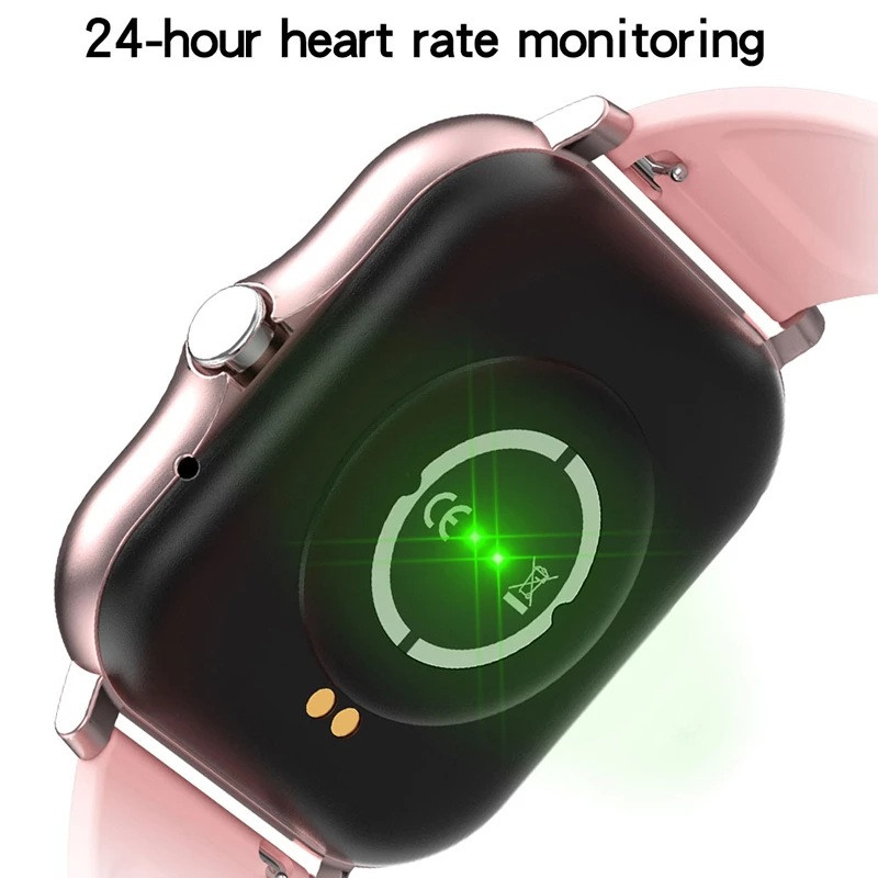Smart Watch Bluetooth Wireless Sport Health Detection Temperature Blood Pressure Touch Smartwatch Waterproof Fitness Bracelet