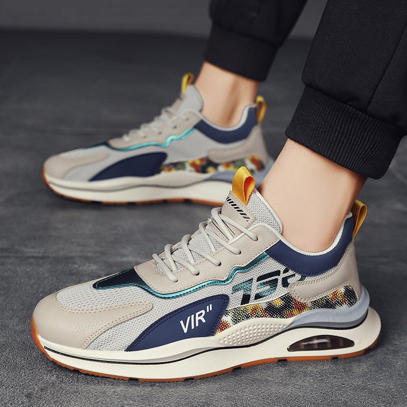 Running Shoes for Men Sneakers Breathable Cushioning Basket Footwear Fashion Outdoor Jogging Casual Sport Small Eye Canvas Shoes
