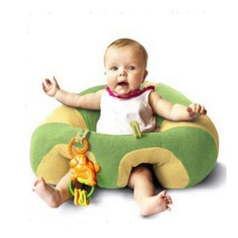 Portable Infants Baby Sofa Support Seat Cover Baby Plush Cotton Feeding Chair Soft Sofa Seat Learning To Sit Tool Baby Sofa Seat