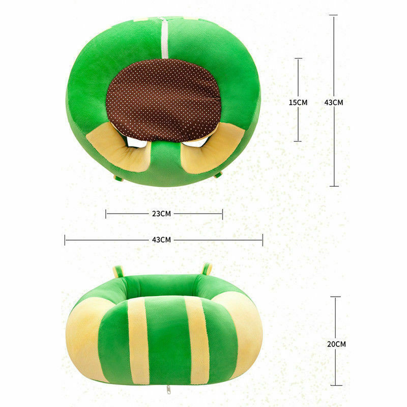 Portable Infants Baby Sofa Support Seat Cover Baby Plush Cotton Feeding Chair Soft Sofa Seat Learning To Sit Tool Baby Sofa Seat