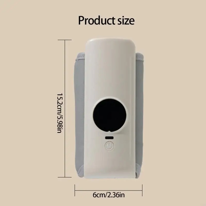 Portable Bottle Warmer Rechargeable Cordless Milk Warmer with Temperature Control Baby Bottle Warmer for Traveling Camping Home